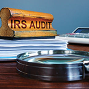 IRS Audit Stamp