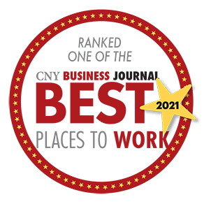 Central NY's 2021 Best Places to Work logo