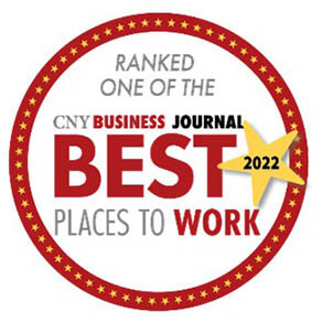 Logo for the CNY Business Journal's Best Places to Work for 2022