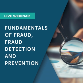 Fundamentals of Fraud, Fraud Detection and Prevention graphic